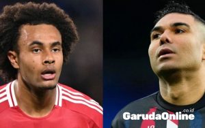 Kolase Casemiro dan Joshua Zirkzee